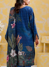 Norah Platinum Doriya Zari Printed Lawn 3 Piece Unstitched Suit NH24PDZ D-08